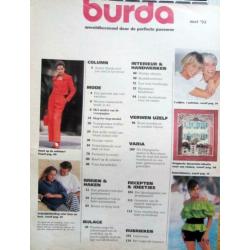 2 X Burda -= mei 1992 en november 1994