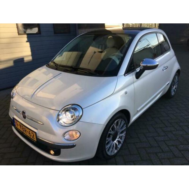 Fiat 500 0.9 TwinAir Lounge Turbo 85PK Millionaire (Parelmoe
