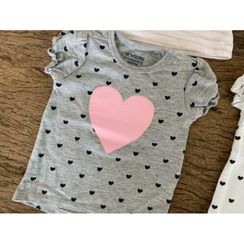 Newborn shirts maat 56