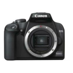 Canon EOS 1000D met 55-200 mm Canon USM ultrasonic lens