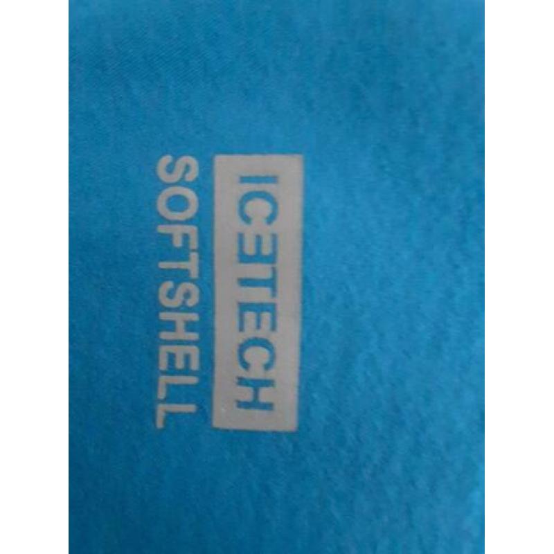 Te koop blauwe heren zomersoftshell jas maat XL icepeak