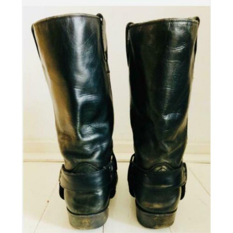 Vintage 80 ties leren moterboots (43)