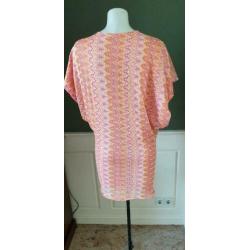 ZGAN prachtige JACKY LUXURY oranje tuniek mt XS 34, top