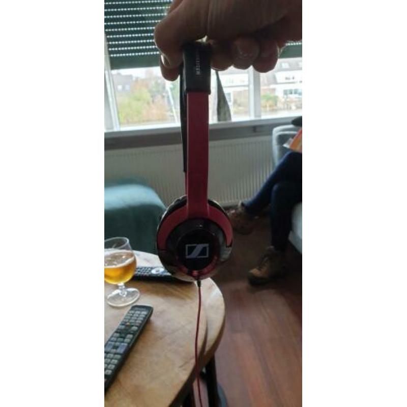 Sennheiser koptelefoon in gaaf rose. Nieuw