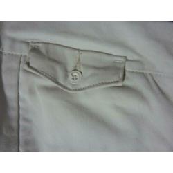Krijtwitte jeans met stretch van G-Star Raw (Women)