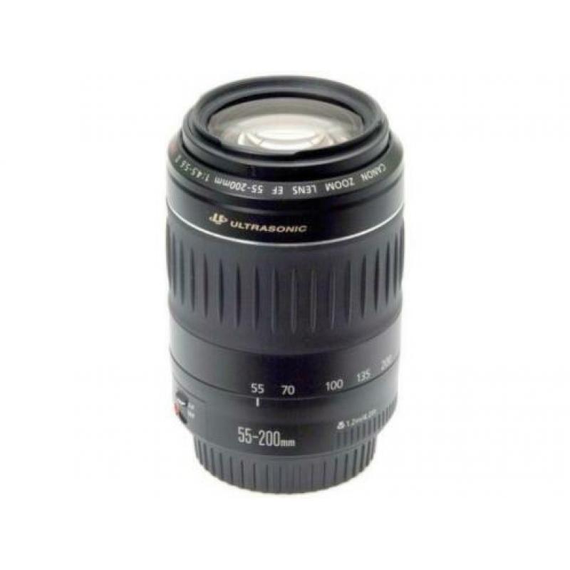 Canon EOS 7D camera, Canon 55-200 mm lens