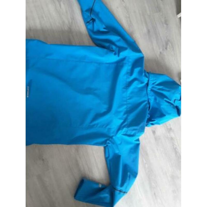 Te koop blauwe heren zomersoftshell jas maat XL icepeak