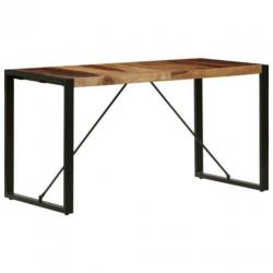 Nieuwe Eettafel 140x70x75 cm massief sheeshamhout Op=Op!