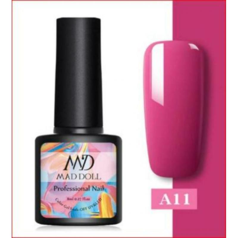 A11 roze hot pink soak off UV gel nieuw in verpakking