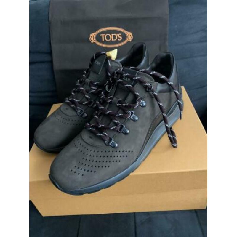 Nieuw tod's sneakers heren bruin maat 9,5/43,5 prijs 539€