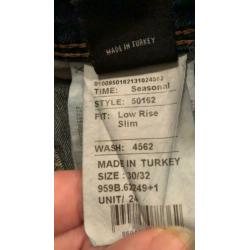LTB spijkerbroek maat 30-32 type Sawyer jeans broek blauw