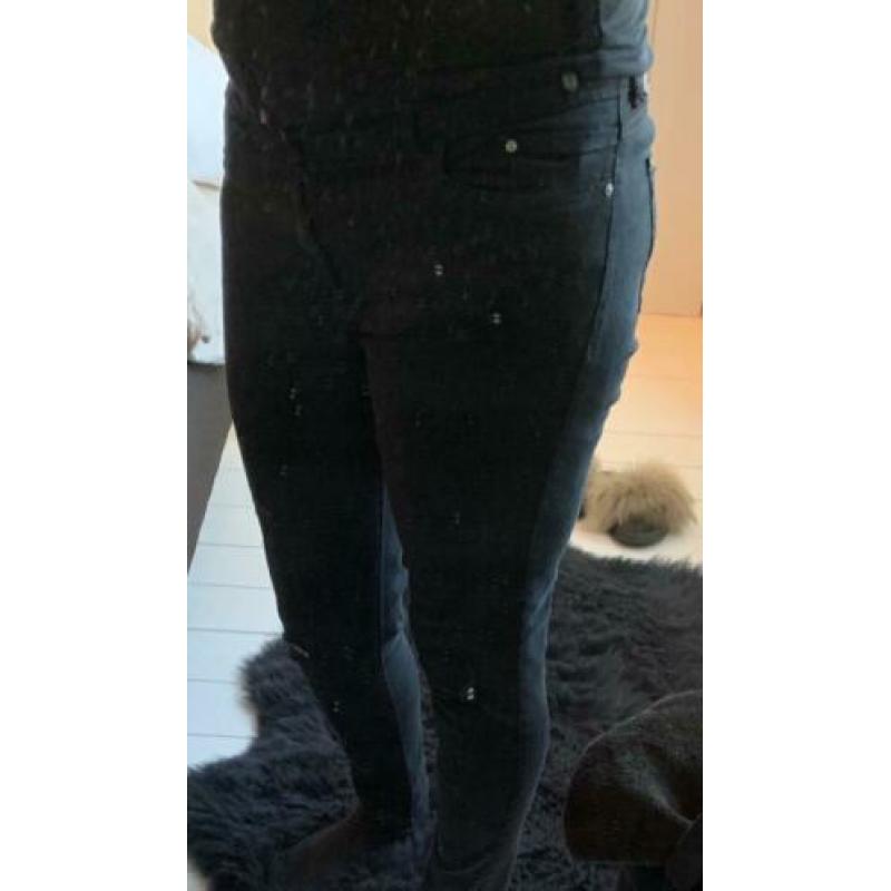 Stretch jeans van mango maat 42 zgan