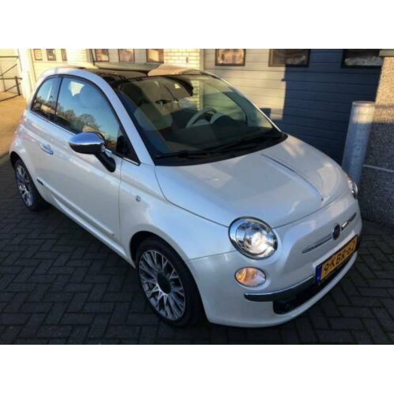 Fiat 500 0.9 TwinAir Lounge Turbo 85PK Millionaire (Parelmoe