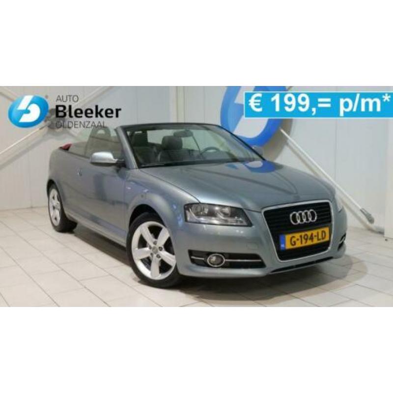 Audi A3 1.4 Tfsi Cabrio 125Pk S-Line Airco 1/2 Leer Pdc