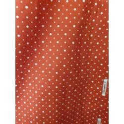 Blouse Cavallaro mt 46 (=44) rood met witte stippen