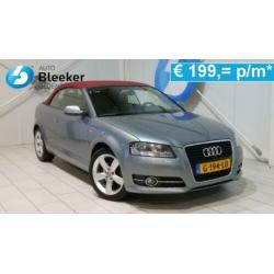 Audi A3 1.4 Tfsi Cabrio 125Pk S-Line Airco 1/2 Leer Pdc