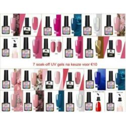 A11 roze hot pink soak off UV gel nieuw in verpakking