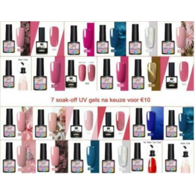 A11 roze hot pink soak off UV gel nieuw in verpakking