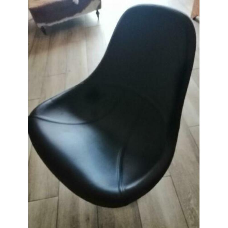 Tirup fauteuils zwart leder