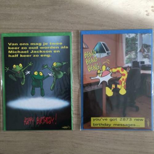 Paperclip wenskaarten Diverse items (Ds 1)