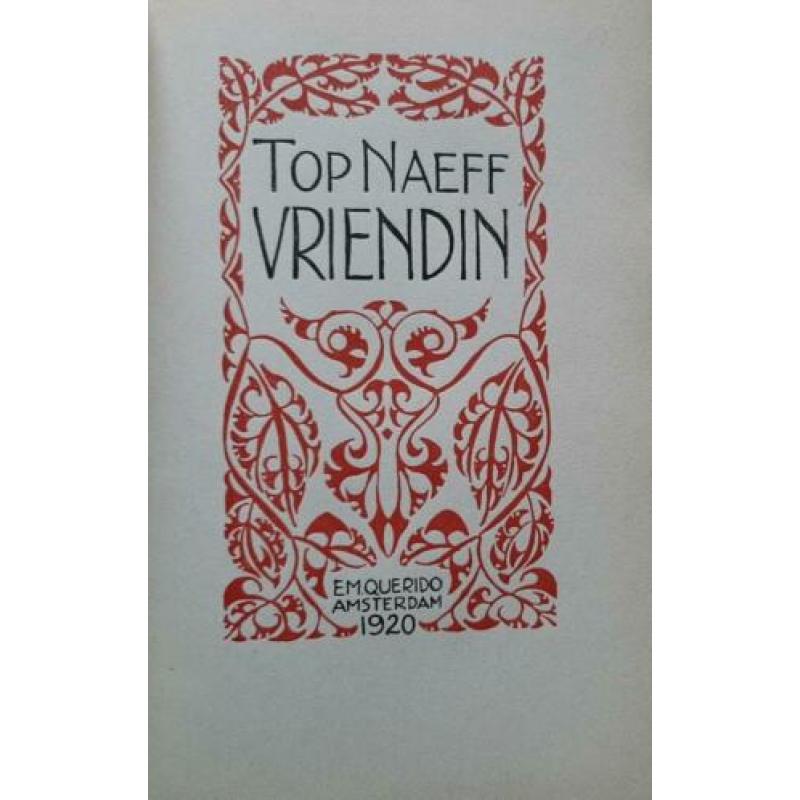 Top Naeff - Vriendin (1e druk)
