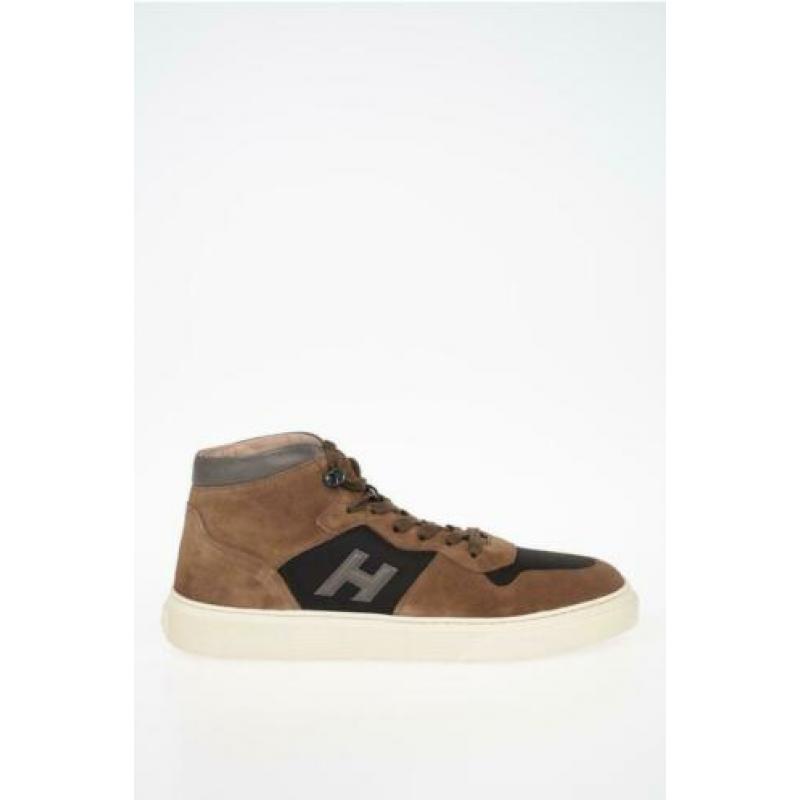 Hogan Bruine Leren Sneakers maat 39,5