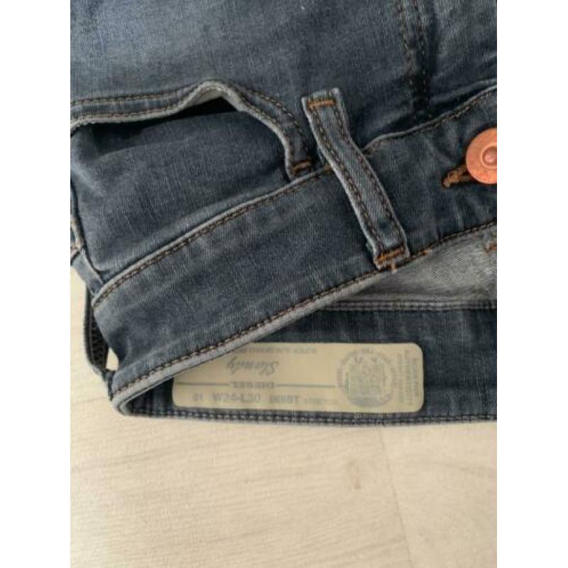 Diesel mooie blauwe superskinny jeans! Mt 23/30