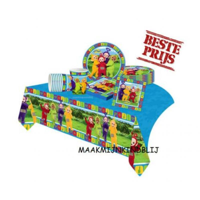 Teletubbies feestpakket kinderfeest feestartikelen leuk