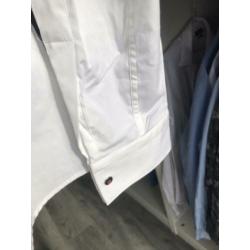 Wit overhemd Medium Slim-fit Zara