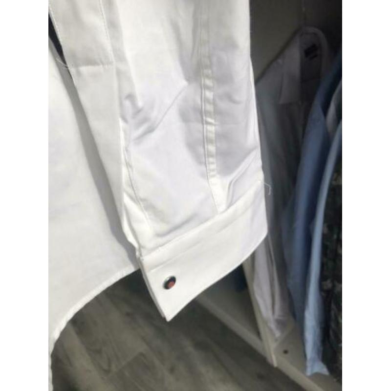 Wit overhemd Medium Slim-fit Zara