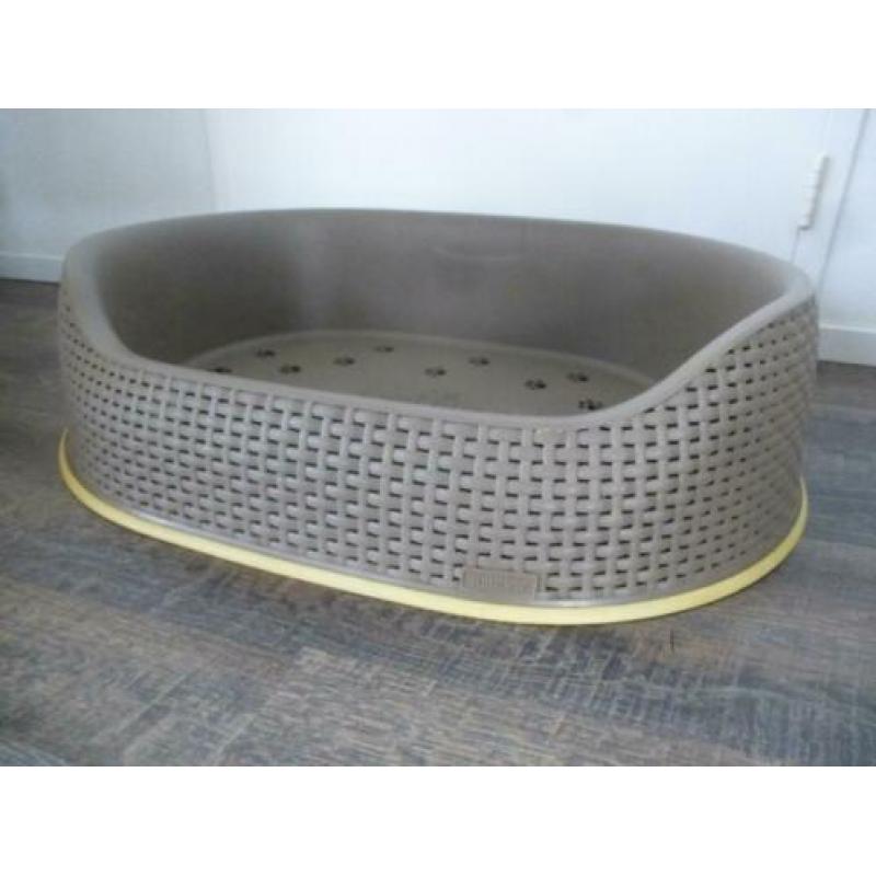 Curver Petlife hond Pet Basket maat S bruin kunststof Rattan