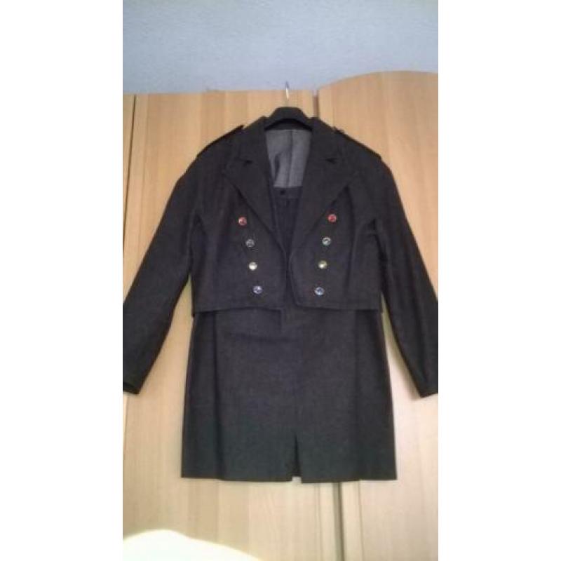 Dames kostuum rok met jasje maat M/L