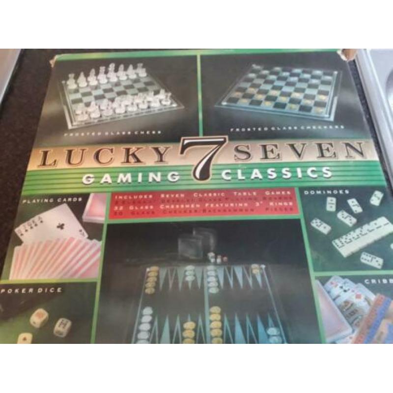 TE koop aangeboden mooi zeven spellen doe gepast bod