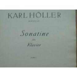 Karl höller -- sonate voor piano