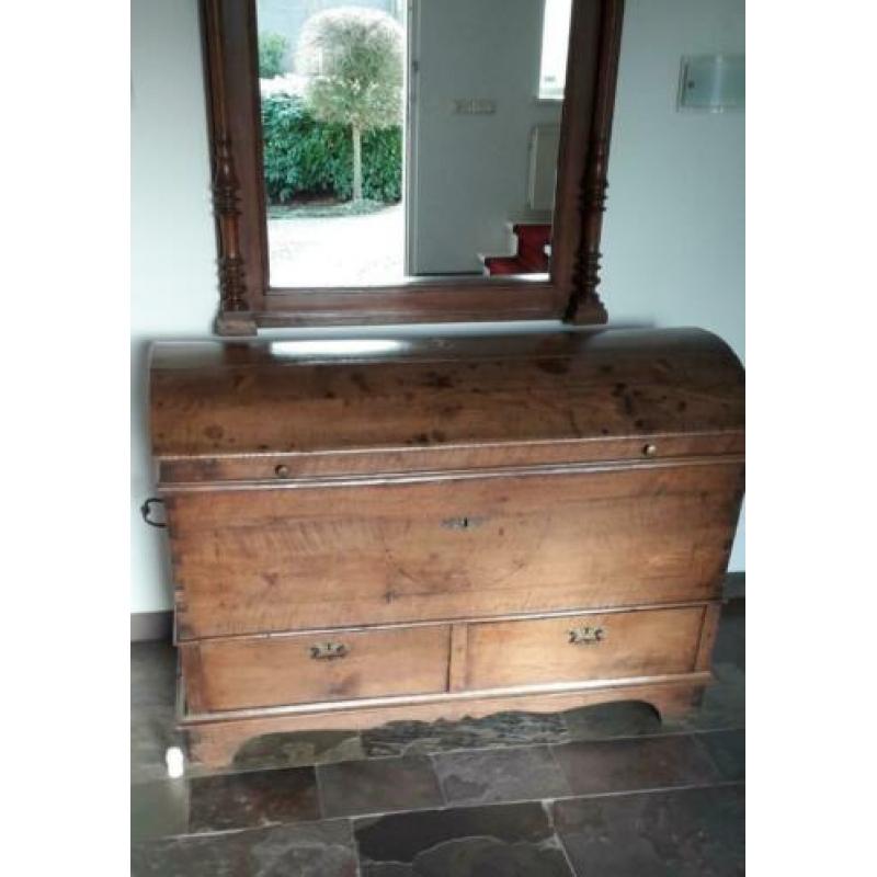 eiken houten boekenkist