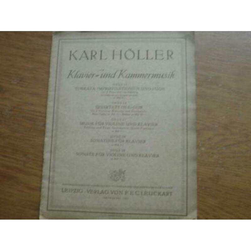 Karl höller -- sonate voor piano