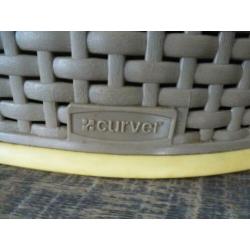 Curver Petlife hond Pet Basket maat S bruin kunststof Rattan