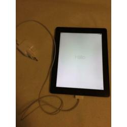 APPLE iPad 2 16GB Wifi zwart + kabel en stekker