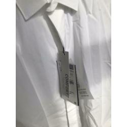 Wit overhemd Medium Slim-fit Zara