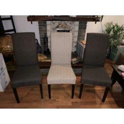 Eetkamer stoelen (3 stuks)