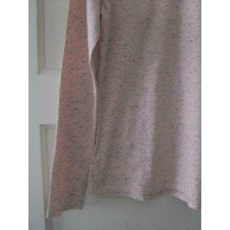 2 gemeleerde longsleeves maat 158-164 C&A nieuw