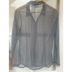 Sandwich blouse maat L