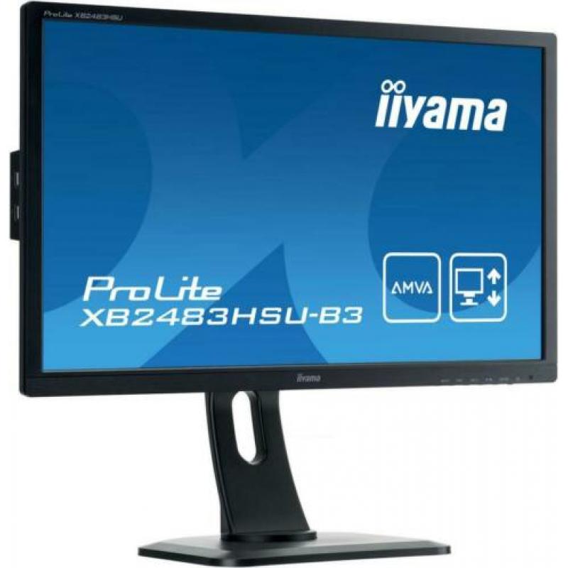 Iyama Prolite XB2483HSU kantelbaar Full HD High End monitor