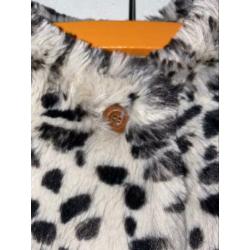 Zara baby meisje maat 80 bontjasje panter fakefur goede st.