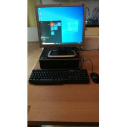 Mooie Hp 8000 Elite computer met Windows 10 compleet