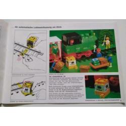 Vintage LGB Lehmann Playmobil Speelgoed catalogus folder