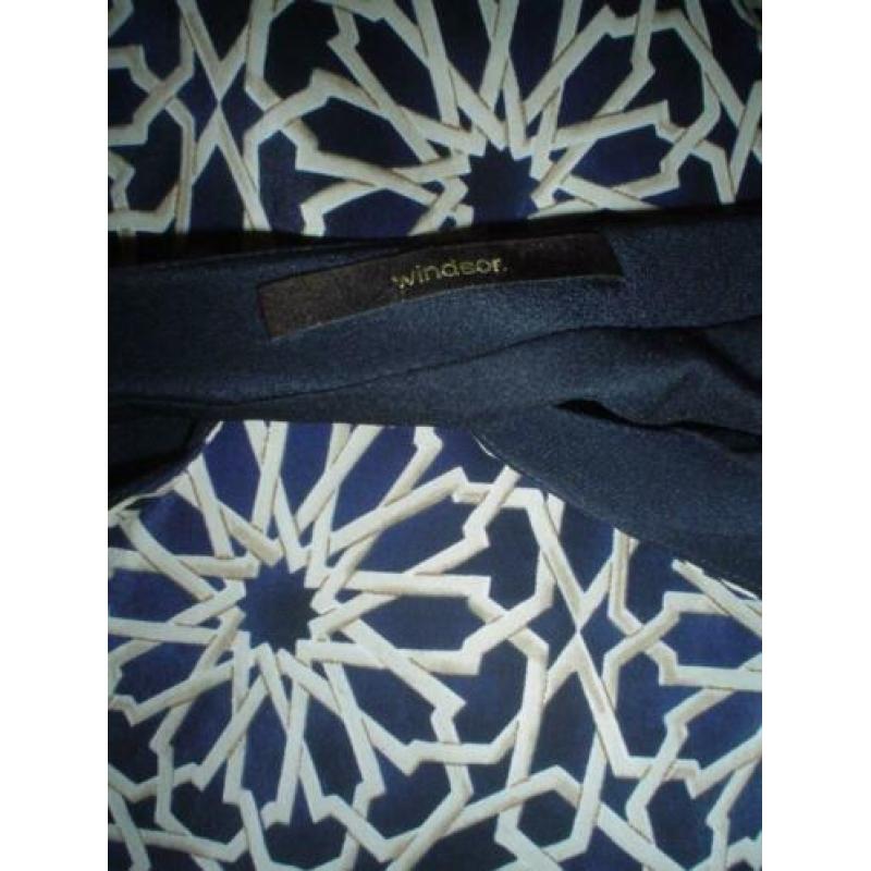Windsor zijde jurk mt 42