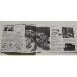 Vintage LGB Lehmann Playmobil Speelgoed catalogus folder