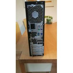 Mooie Hp 8000 Elite computer met Windows 10 compleet