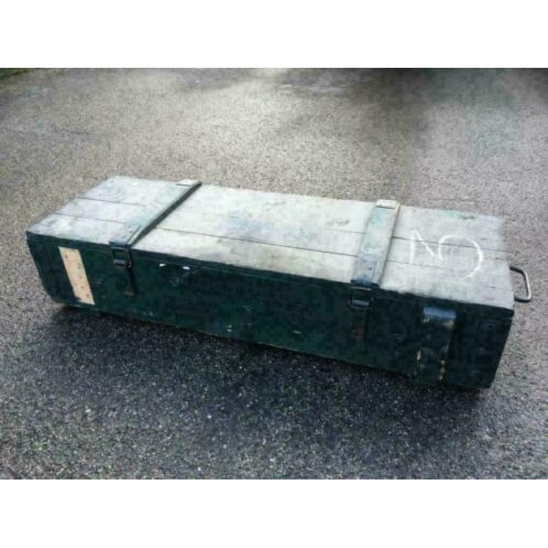Legerkisten 25-40-110 , speelgoed opbergkist , militair